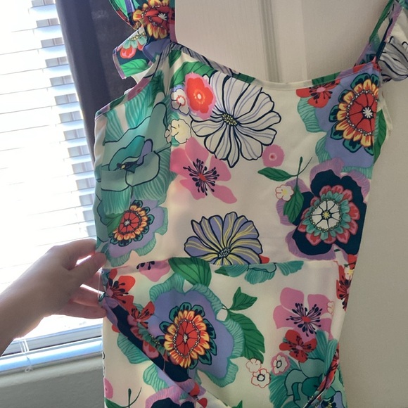 LIKELY Floral Ruffle Dress - Picture 3 of 7